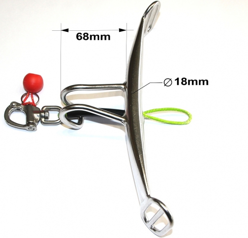 snap shackle with swivel